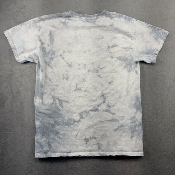 Death Metal Style Band T-Shirt Mens Medium Tie Dye Short Sleeve Distressed Metal - Picture 3 of 8